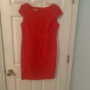 Women’s red dress